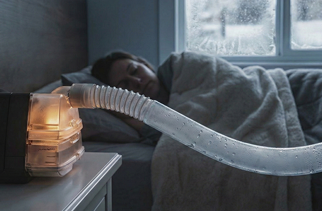 CPAPの「結露(レインアウト)」とは?冬に増える理由