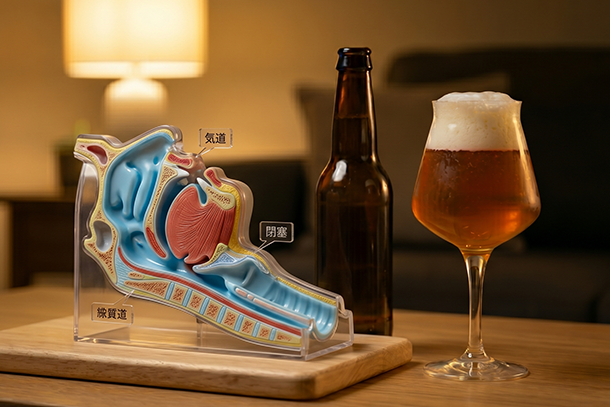 アルコールが睡眠時無呼吸症候群やいびきを悪化させる理由